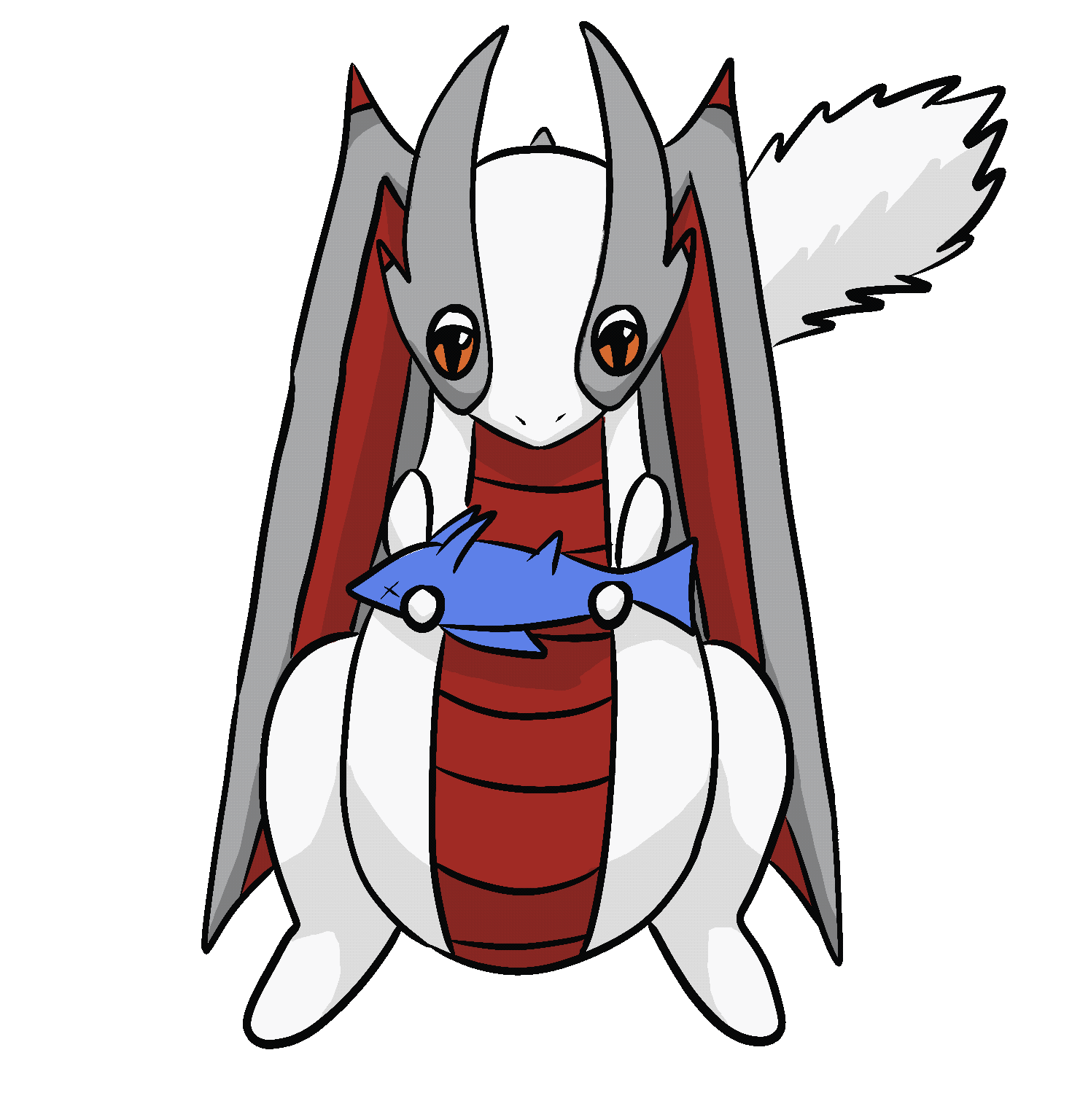 Deigh with her Shark